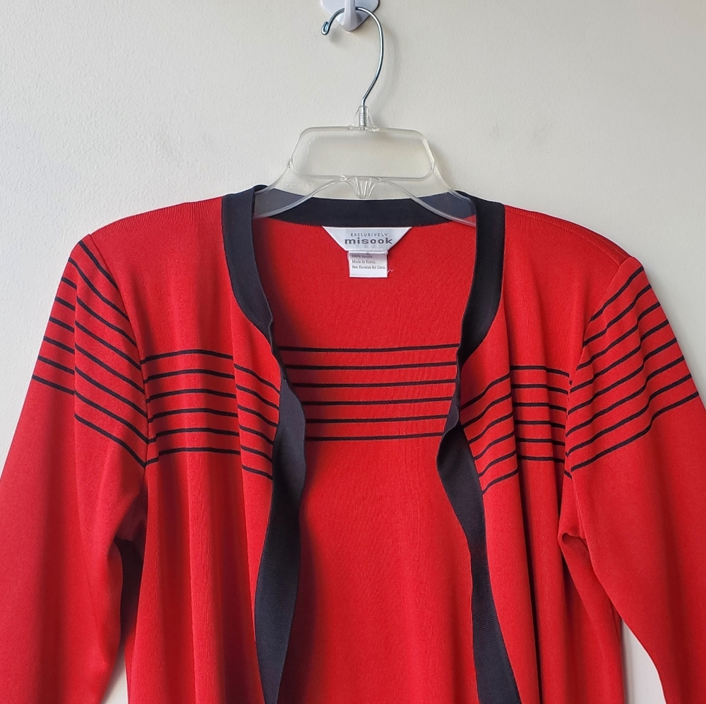 Misook Open Front Sweater - image 2
